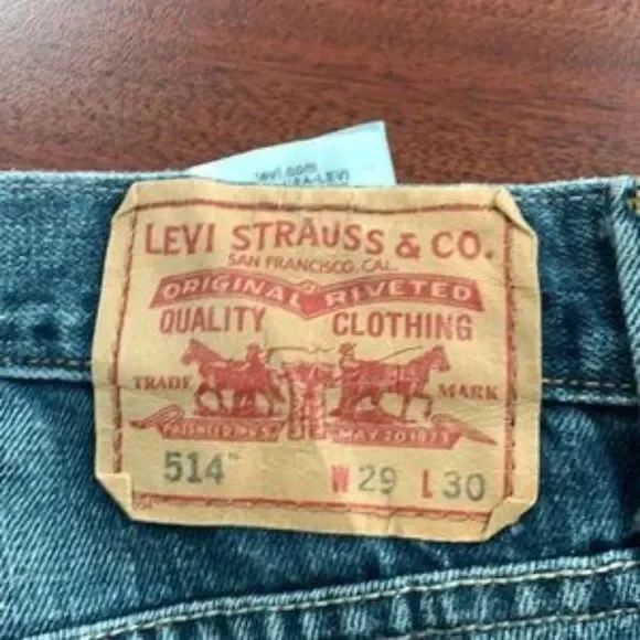 Tiny vintage man’s 514 Levi’s mom jeans - Picture 5 of 9